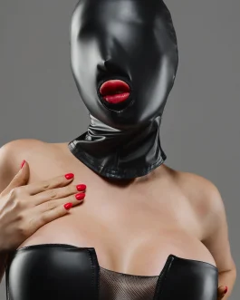 Polyester Masker met Vergrendelbare Rits
