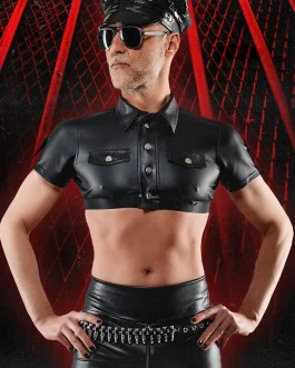 crop top militaire stijl